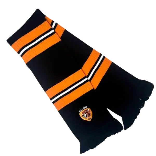 Hull City Scarf No Background - 2